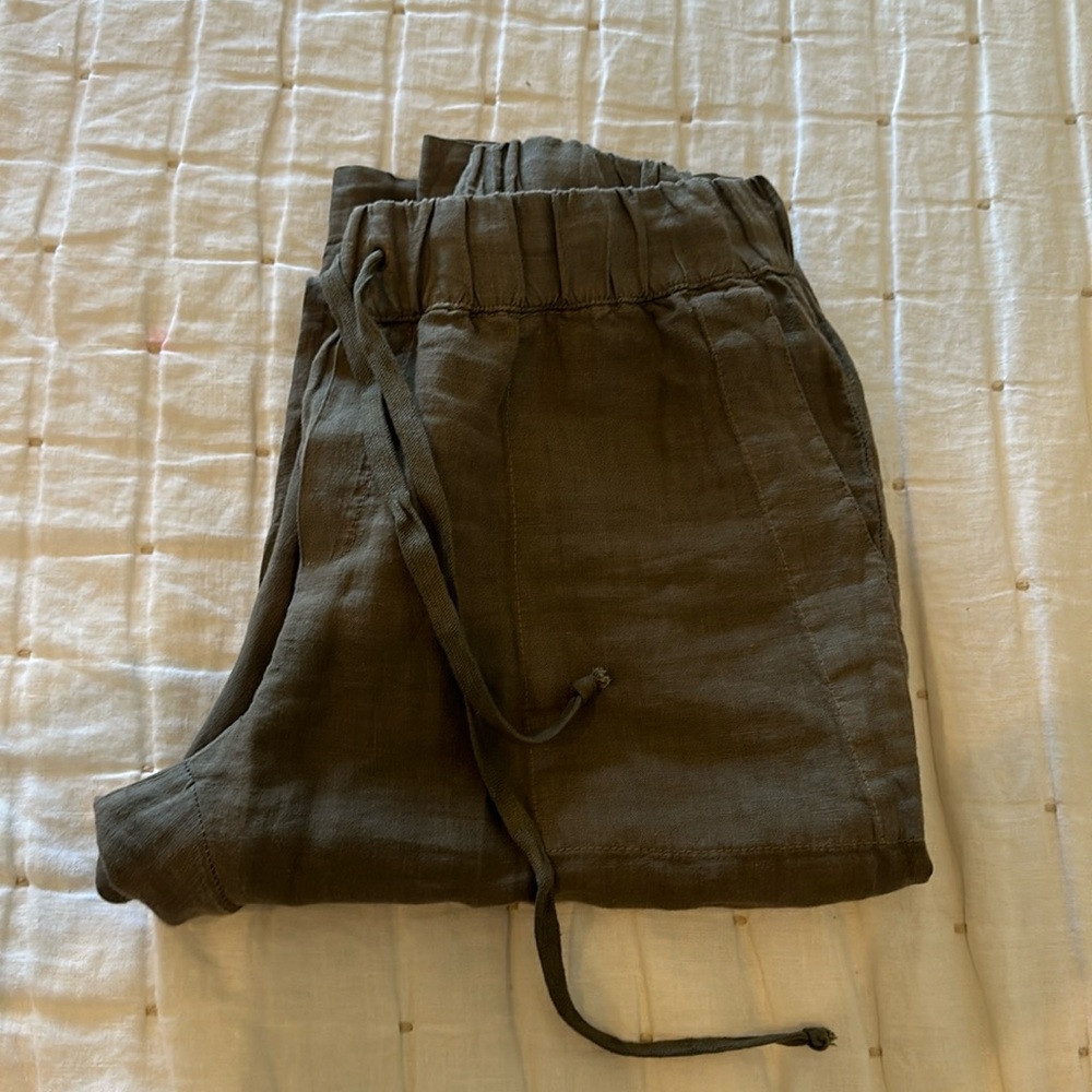 Enza Costa linen pants